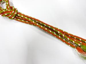 正絹　手組帯締め